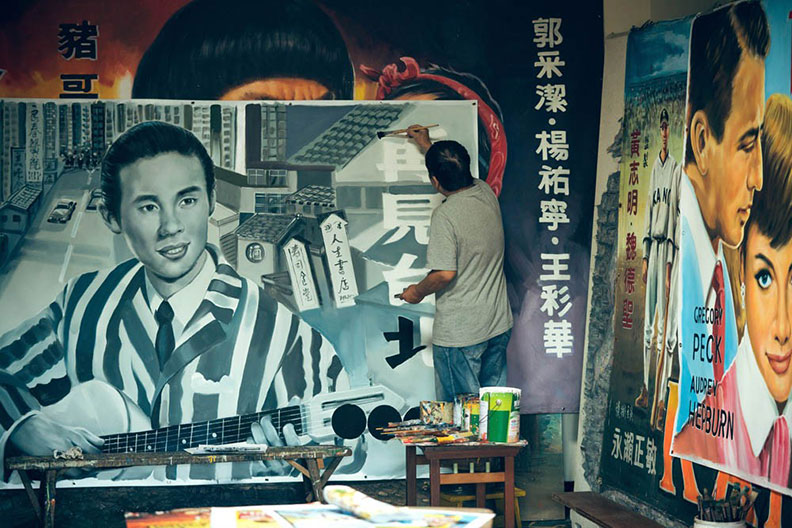 一生懸命的傳奇生涯!碩果僅存的台灣手繪電影看板畫師_img_3