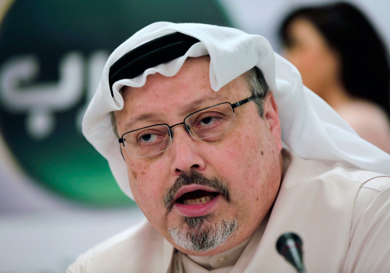 沙烏地阿拉伯異議記者賈邁勒・哈紹吉（Jamal Khashoggi）。圖片由達志影像提供
