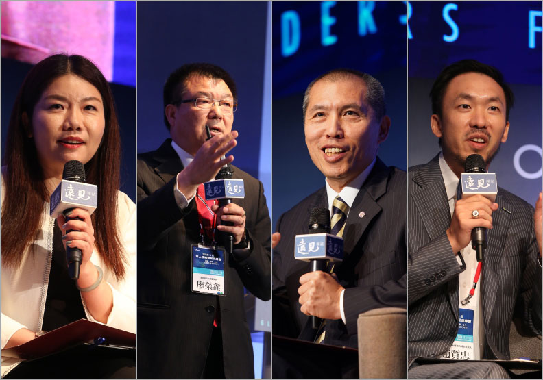 左起為楊暉、廖榮鑫、魏健宏、趙質忠。