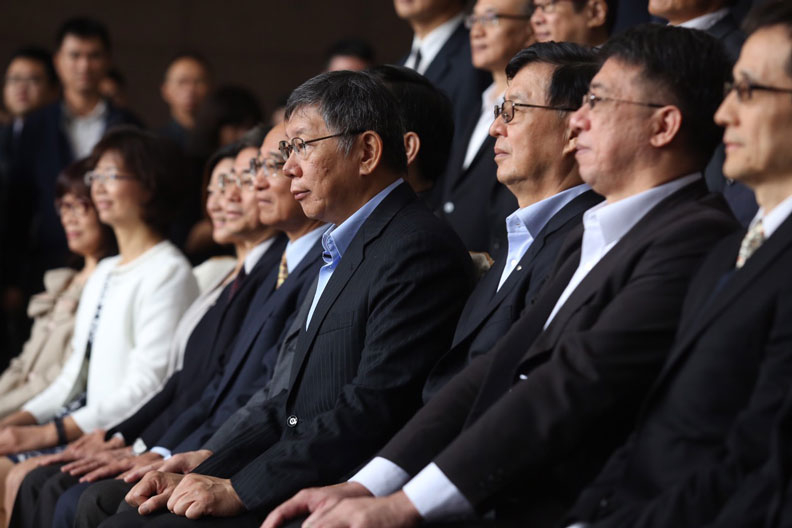 【圖集】史上最短就職典禮？柯文哲僅花5分鐘說8個字_img_3