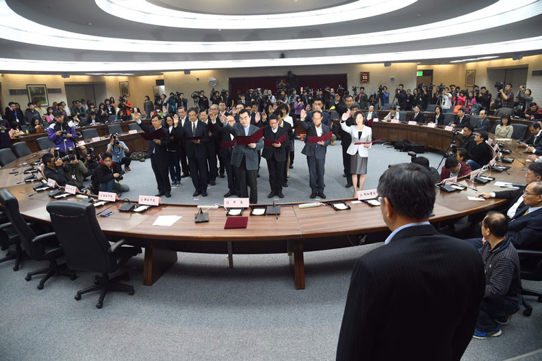 【圖集】史上最短就職典禮？柯文哲僅花5分鐘說8個字_img_2