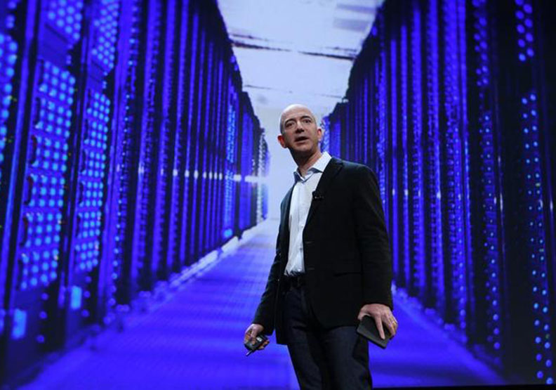 亞馬遜創辦人貝佐斯。取自達志影像