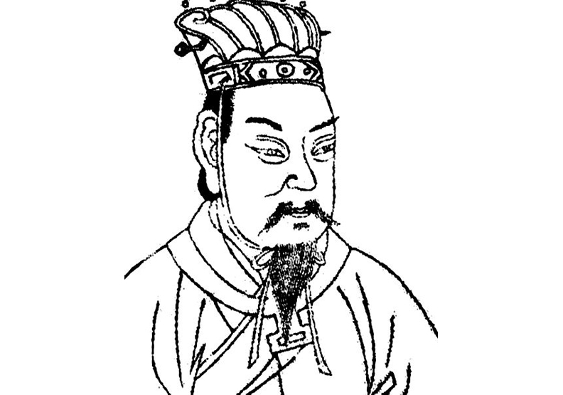 曹操畫像。（圖片來源：維基百科）