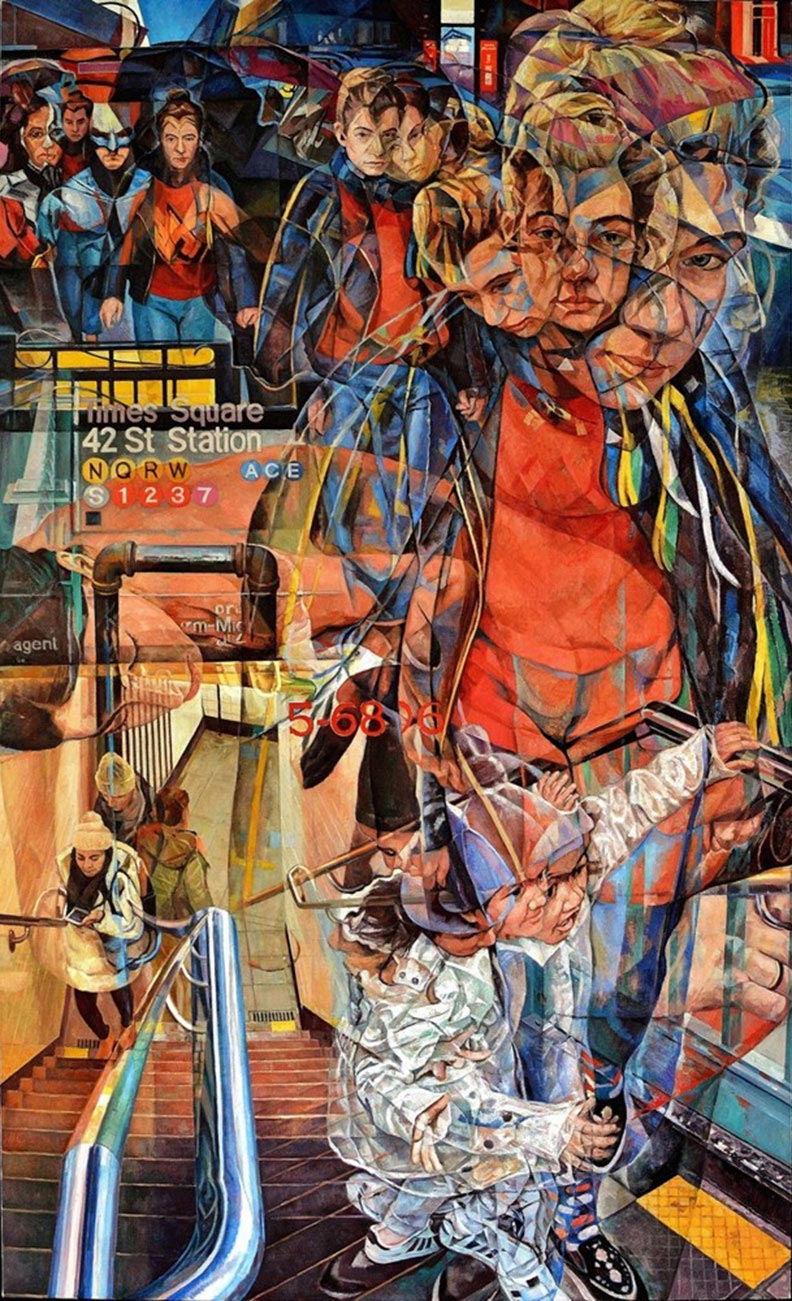 絕不是你眼花!英國藝術家畫出「時間流逝」_img_2