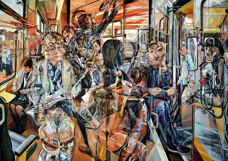 絕不是你眼花!英國藝術家畫出「時間流逝」_img_5