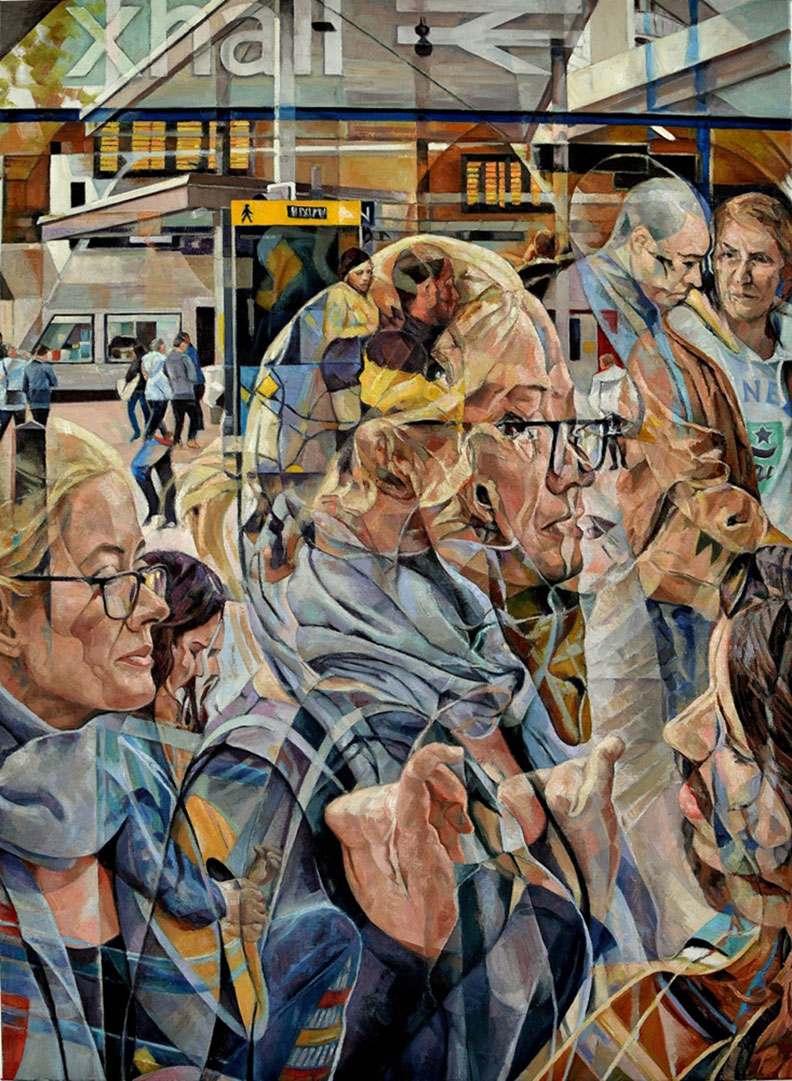 絕不是你眼花!英國藝術家畫出「時間流逝」_img_4