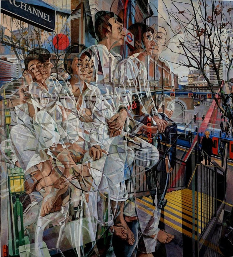 絕不是你眼花!英國藝術家畫出「時間流逝」_img_3