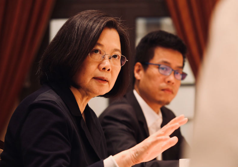 蔡英文正面對決賴清德：在我任內，一國兩制不會發生