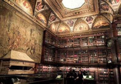 紐約私房景點！大富翁的華麗圖書館