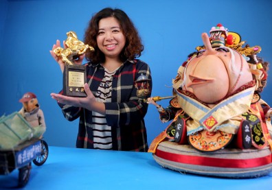 黃勻弦善用多媒材動畫專業 讓捏麵人技藝躍上大螢幕