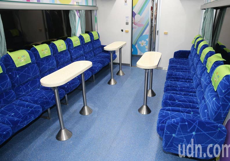 台鐵觀光列車換新裝。
