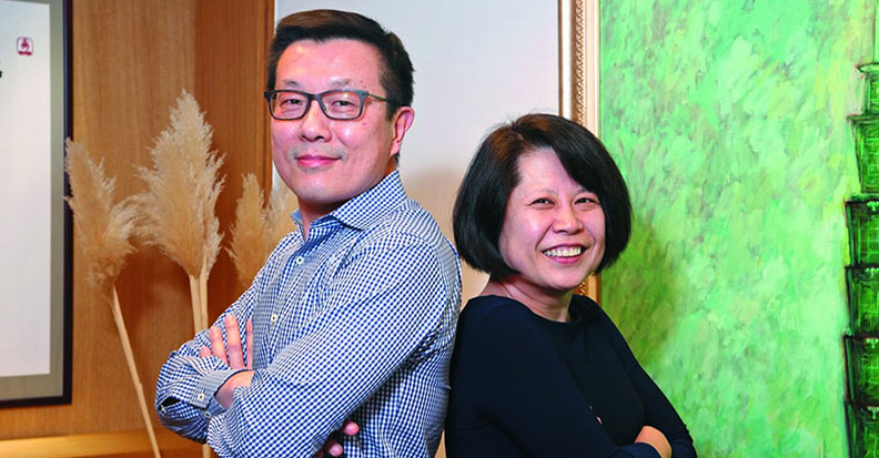 左起林為千、蔣佩蓉。