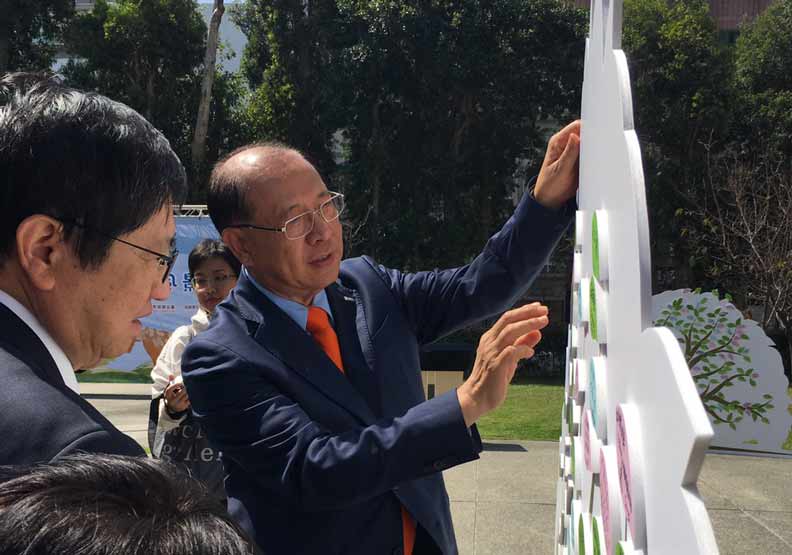 上銀董事長卓永財。