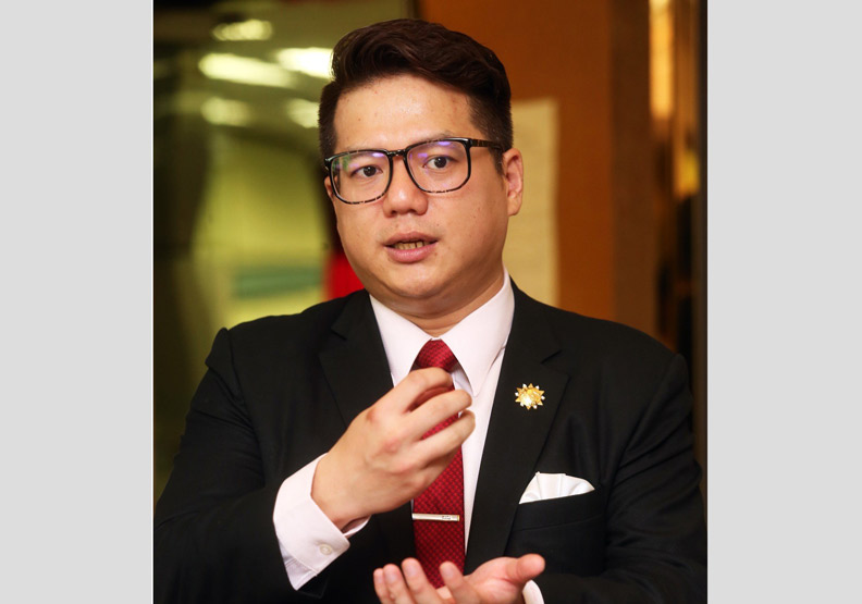 世界台商聯合總會商機委員會主任委員邱臣遠。