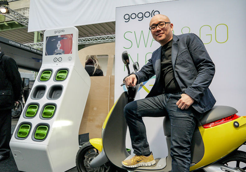 Gogoro創辦人暨執行長陸學森。