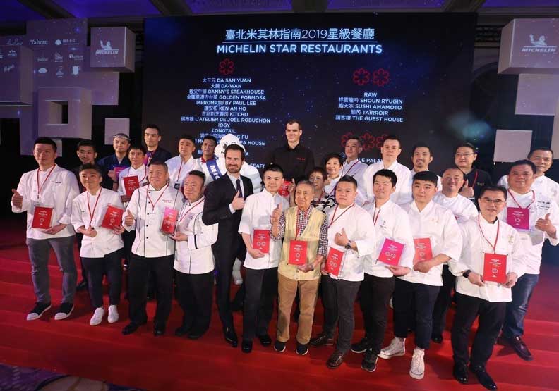《台北米其林指南2019》星級美食餐廳完整名單搶先看
