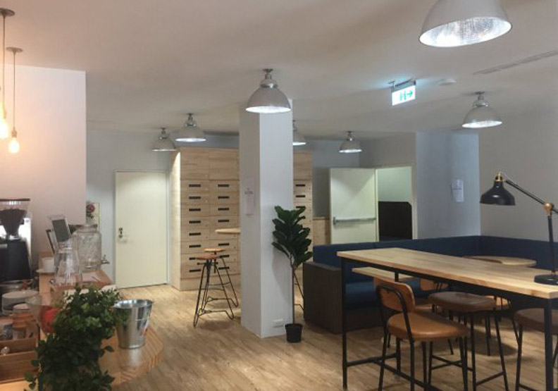 The Hive Taipei。 紅色子房資產管理提供
