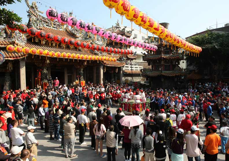 台中大甲鎮瀾宮。張智傑攝