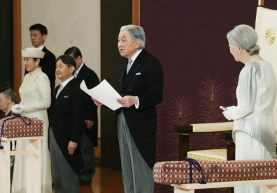 平成最後一日！明仁天皇的最後一項公務：正式退位