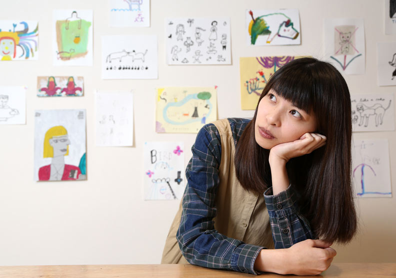 非美術科班的她,憑「小學生風格插畫」在東京辦兩次個展_img_2