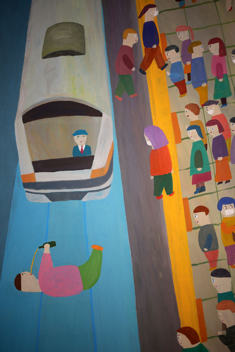 非美術科班的她,憑「小學生風格插畫」在東京辦兩次個展_img_3