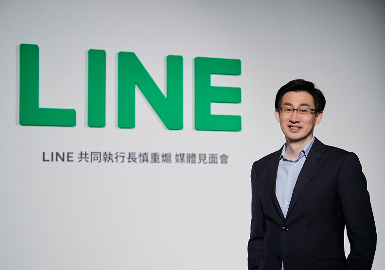 LINE共同執行長暨企業文化長慎重熩。圖片由LINE提供