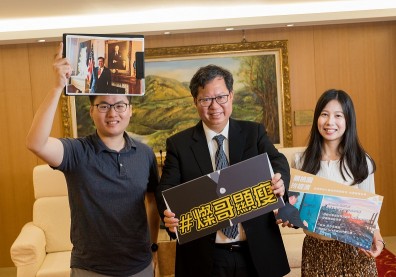 桃園小編不藏私！人氣市長如何甩掉偶包更親民？