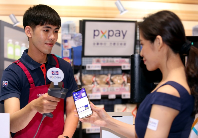 全聯在全台門市數超過千家,PX Pay註冊會員數超過800萬人,PX Pay的結帳支付率近四成。張智傑攝