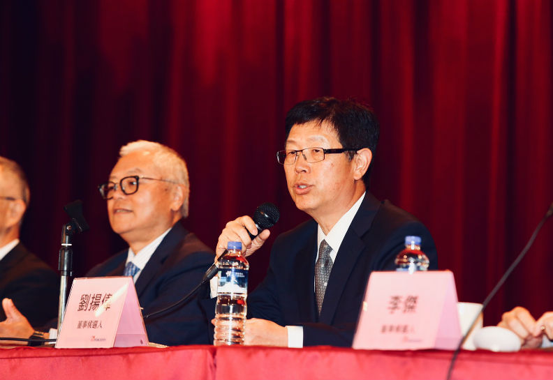 鴻海董事長劉揚偉。(資料照片)