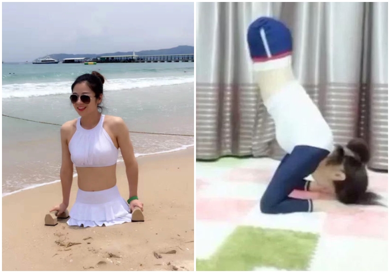 樂觀的樣子最美!無腿女孩殘而不廢的感動故事_img_1