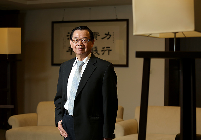 實踐大學校長陳振貴。