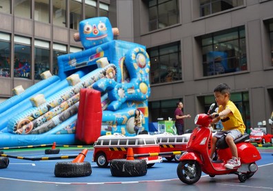 兒童電動超跑任你選 蘭城晶英化身賽車天堂