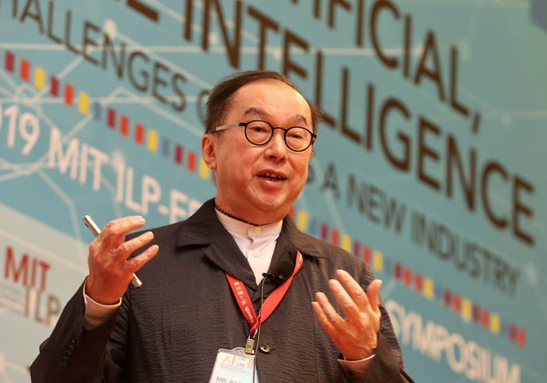 廣達集團董事長林百里。
