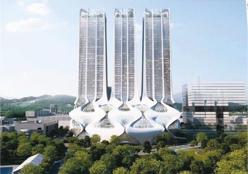 原先裕隆城3D示意圖。