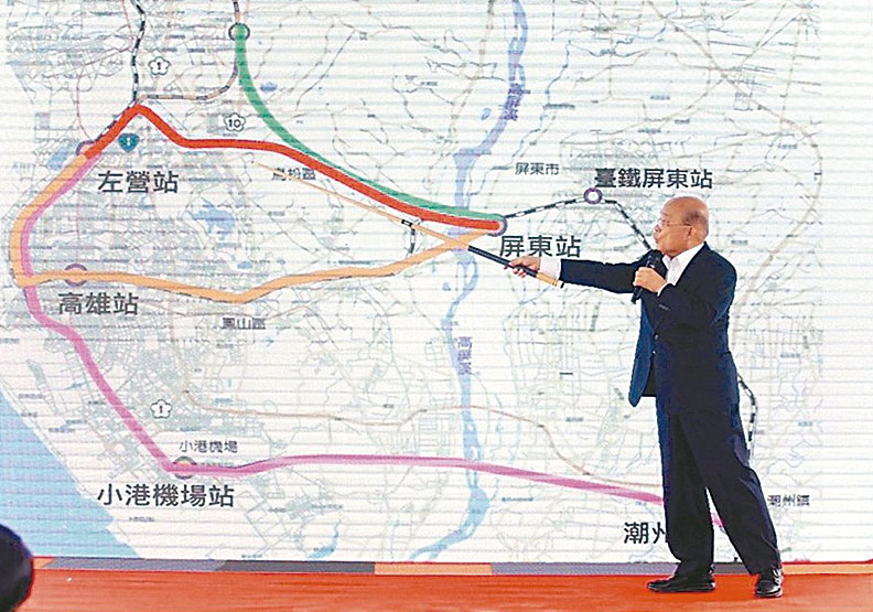 高鐵南延案因將耗費大量經費與資源，有民眾提議不如將經費使用於優化台鐵。圖取自聯合新聞網