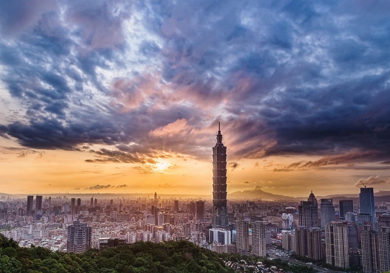 圖／台北101大樓的電梯名列全球第三快。取自Flickr / wei zheng wang 