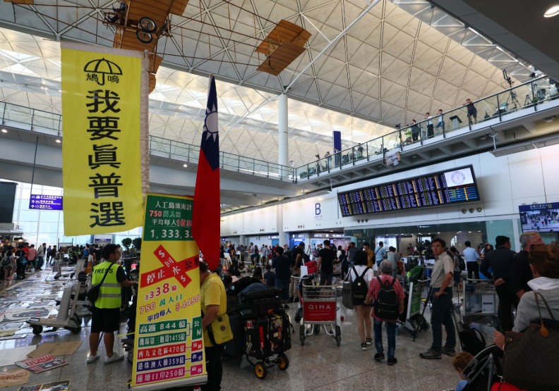 圖／在香港嚴峻的局勢下，不少港人將台灣置於移民首選地。