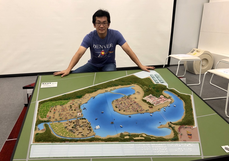 魏德聖當初和他的《台灣三部曲》「豐盛之城」概念模型