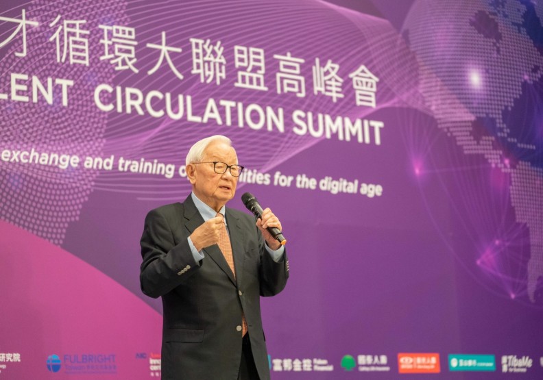 圖／台積電創辦人張忠謀。