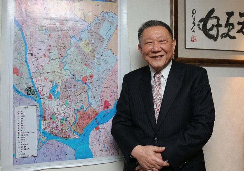 圖／威京總部集團主席沈慶京。經濟日報提供