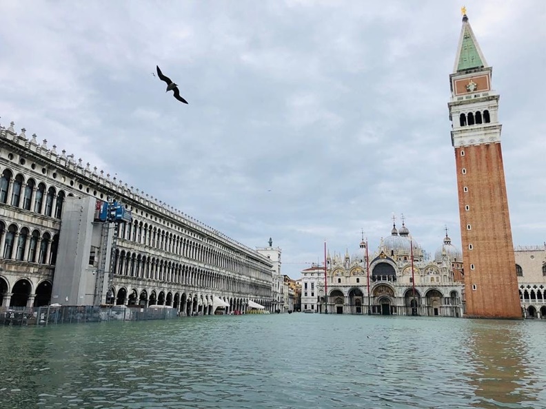 威尼斯又成「水都」,義大利人對極端氣候真的怕了!_img_4