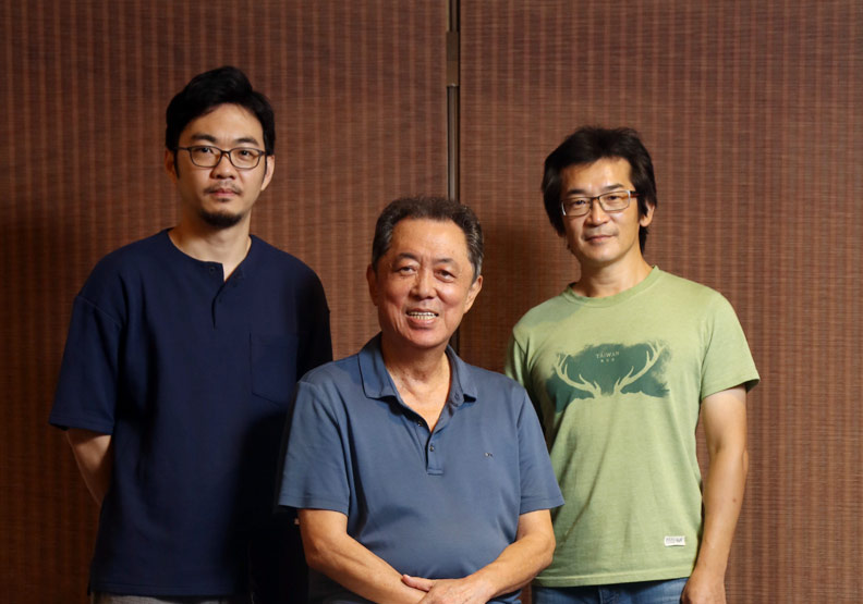 左起為程偉豪、朱延平、魏德聖。