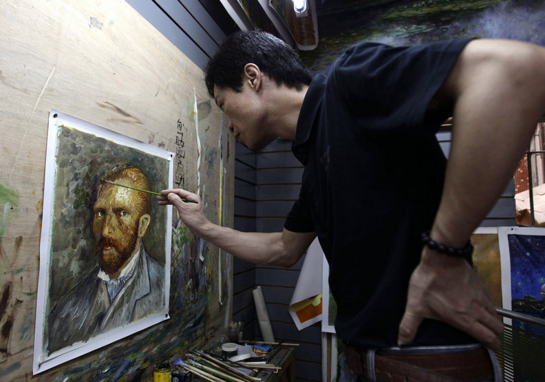 全世界的牆上都有他們的畫!大芬油畫村的傳奇故事_img_4