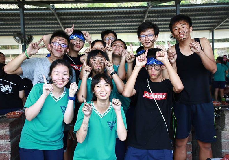 圖／國立台南家齊高中招收男生後，變得更活潑也更有活力，以往女生學校氣氛不見。家齊高中提供