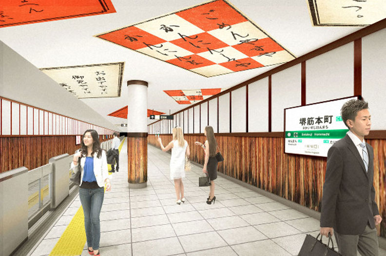 大阪地鐵15個車站翻新！全新視覺，洗刷原先災難般的設計_img_4