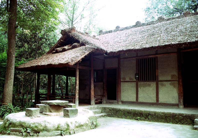 圖／杜甫草堂。取自Wikimedia Commons