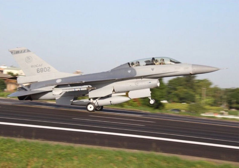 圖／我軍F16戰機。聯合新聞網提供