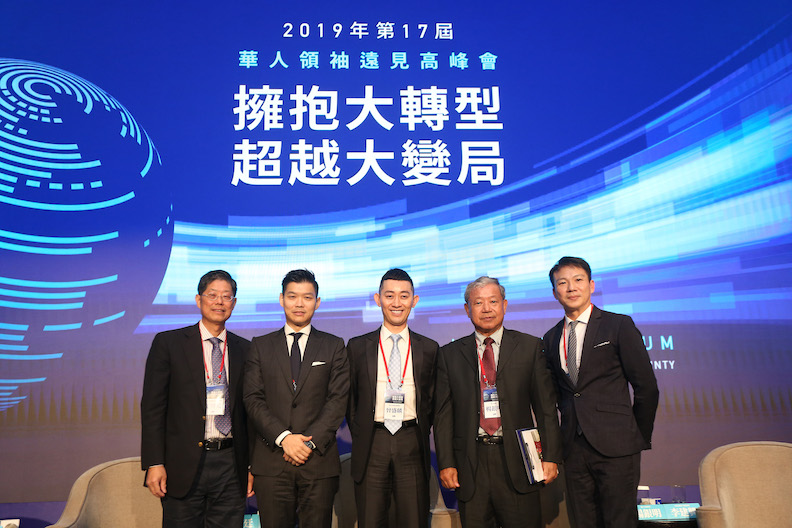左起為范博宏、江建廷、曾盛麟、楊銀明、李建興。