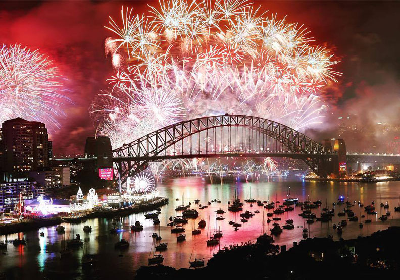 圖／雪梨市議會29日宣布，雪梨跨年煙火今年照常施放。取自Sydney.com臉書
