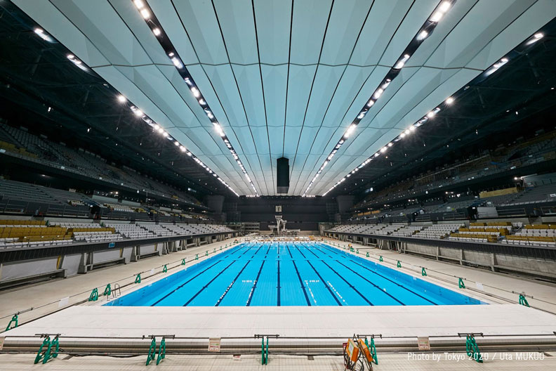 圖／2020東京奧運水上運動中心。取自Tokyo 2020臉書